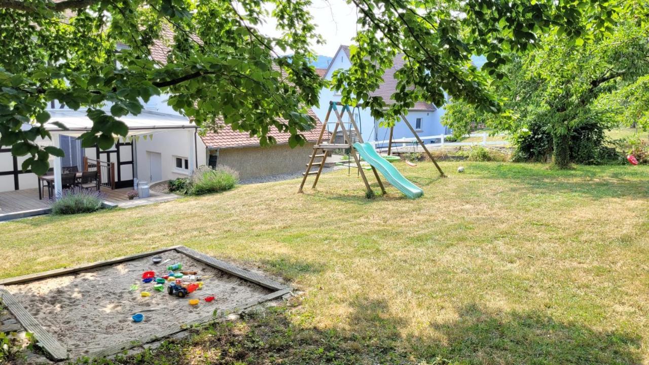 Romantik-Home Nordelsass - Ferienwohnung Fuer Selbstversorger Oberhoffen-les-Wissembourg Exteriör bild